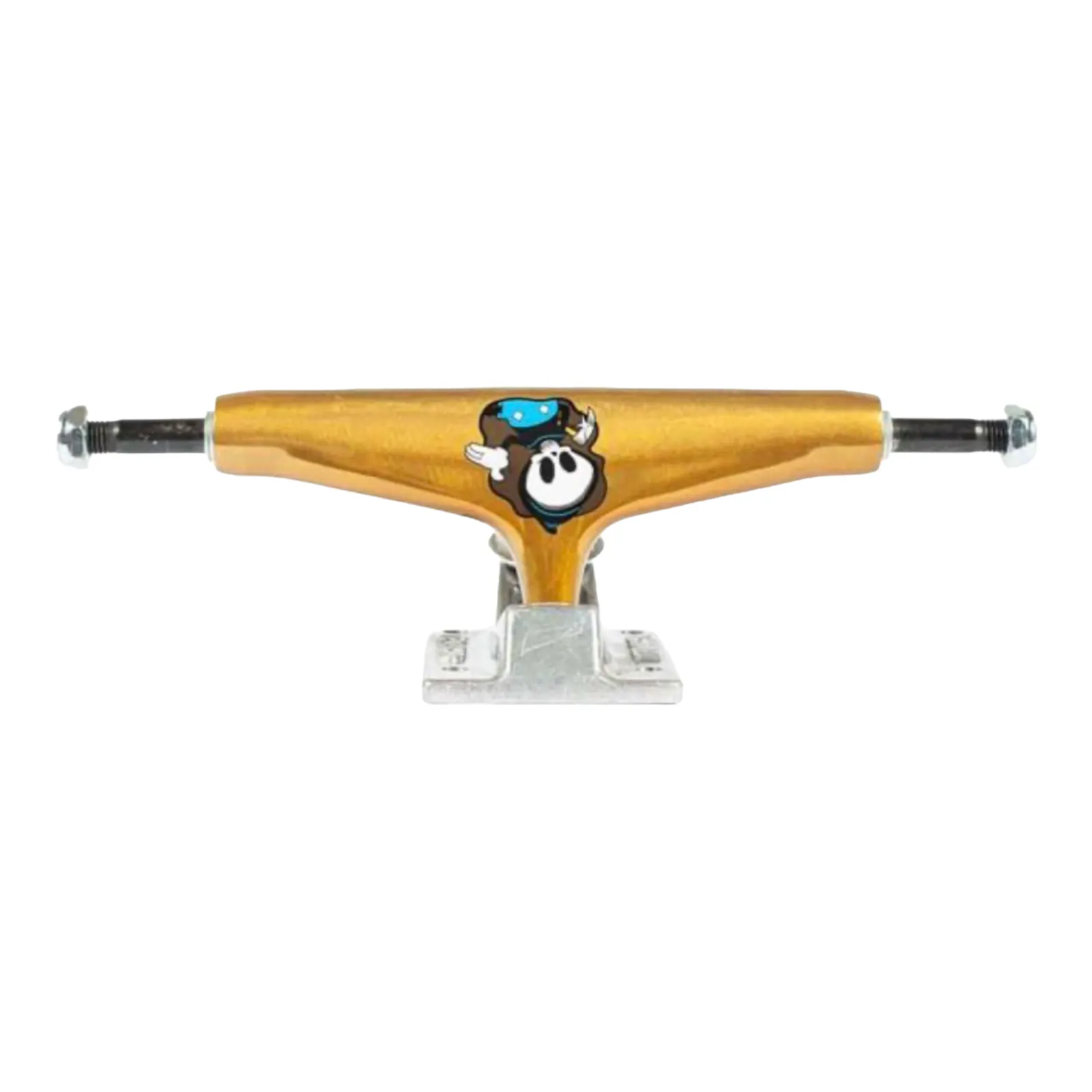 Tensor 5.5 Reg Aluminum TJ Rogers Trippy Character Trucks - Gold/Raw Set (2)