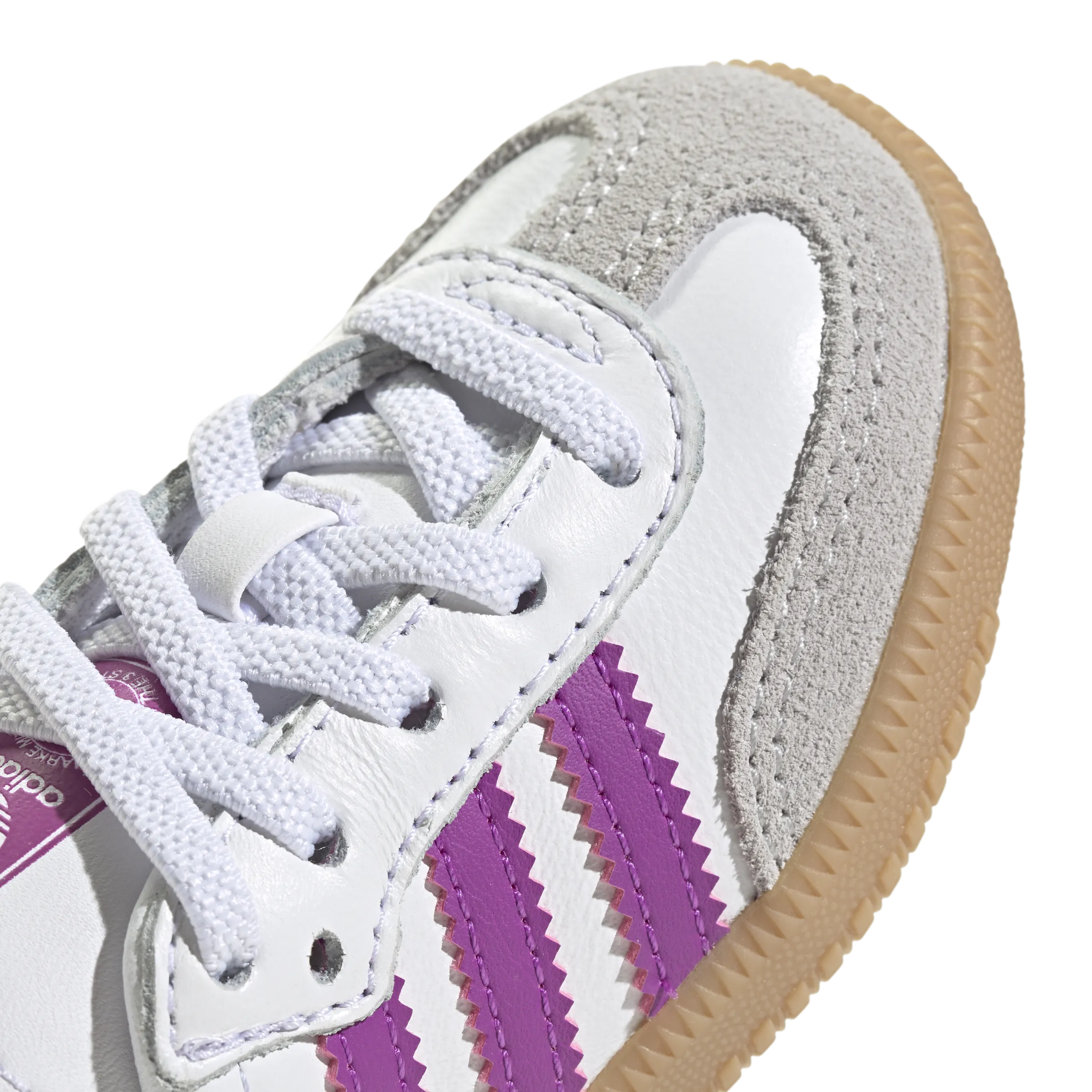 Toddlers Samba OG 'White Purple Burst'