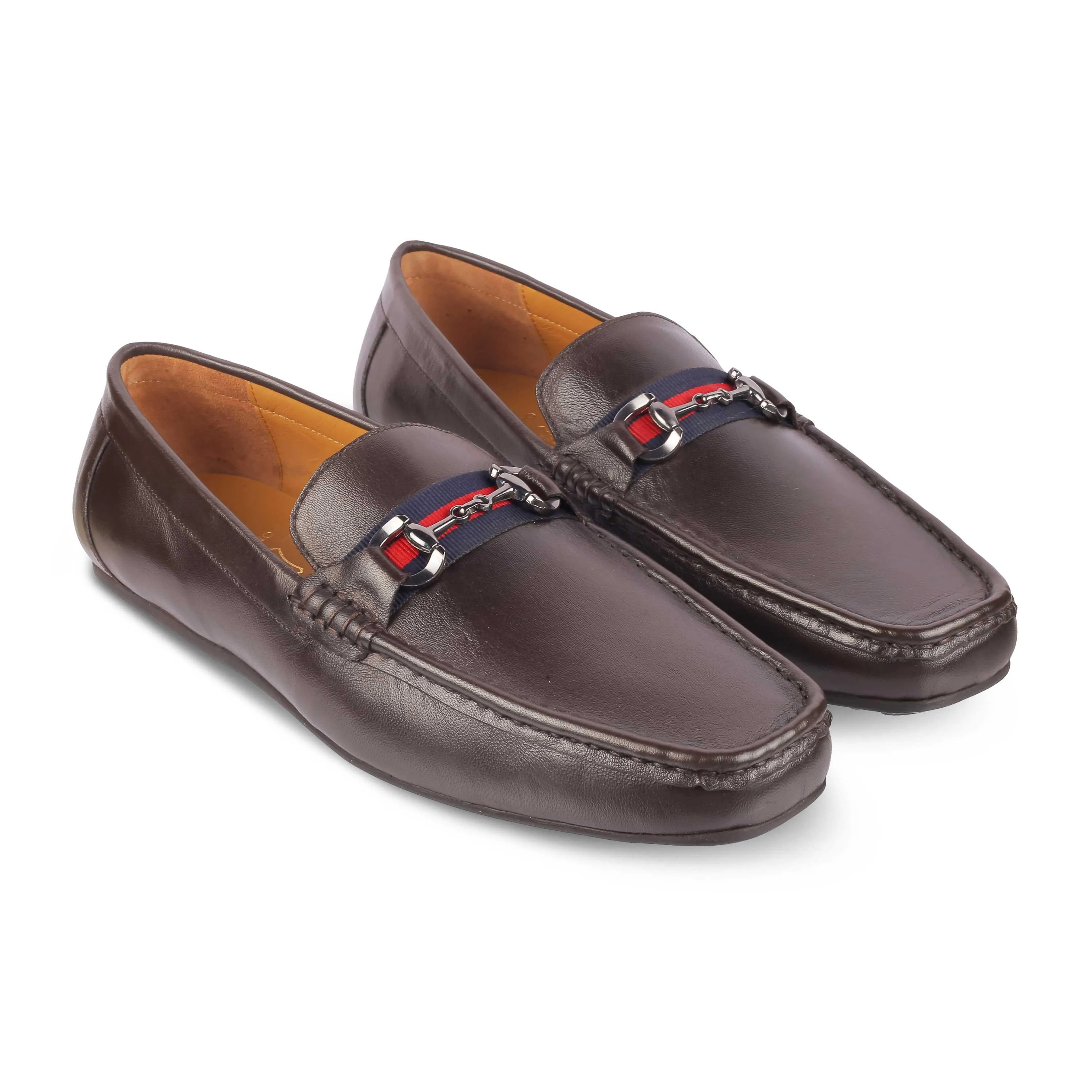 Tresmode Bilbao Brown Men's Leather Loafers