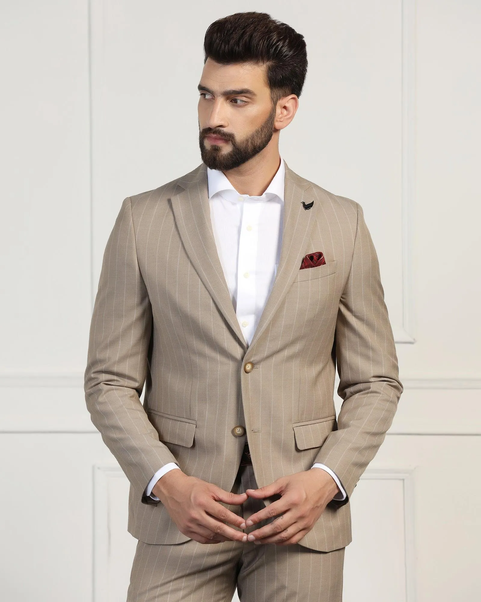 Two Piece Mouse Stripe Formal Suit - Bertie