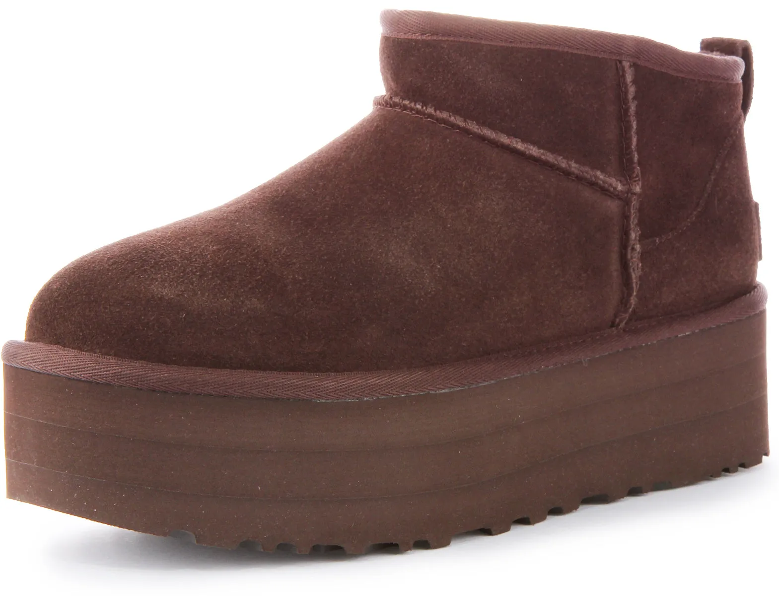 Ugg Australia Classic Ultra Mini In Dark Brown For Women