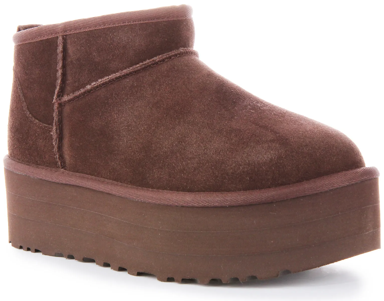 Ugg Australia Classic Ultra Mini In Dark Brown For Women