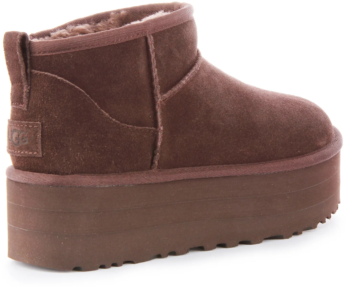 Ugg Australia Classic Ultra Mini In Dark Brown For Women