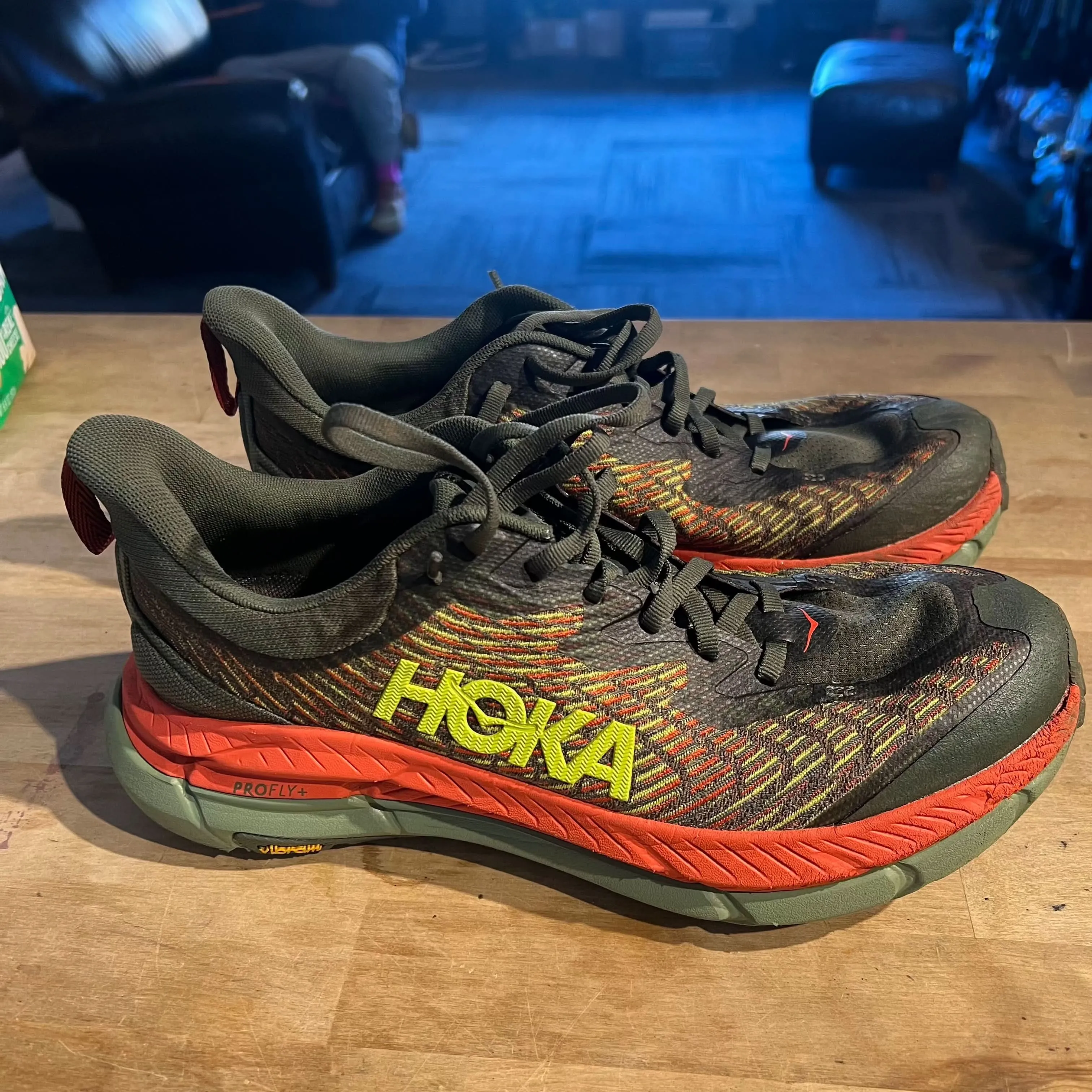 USED Hoka Mafate Speed 4 Running Shoes - Men's 9