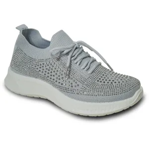 VANGELO Women Casual Shoe YQ3260 Comfort Shoe Silver