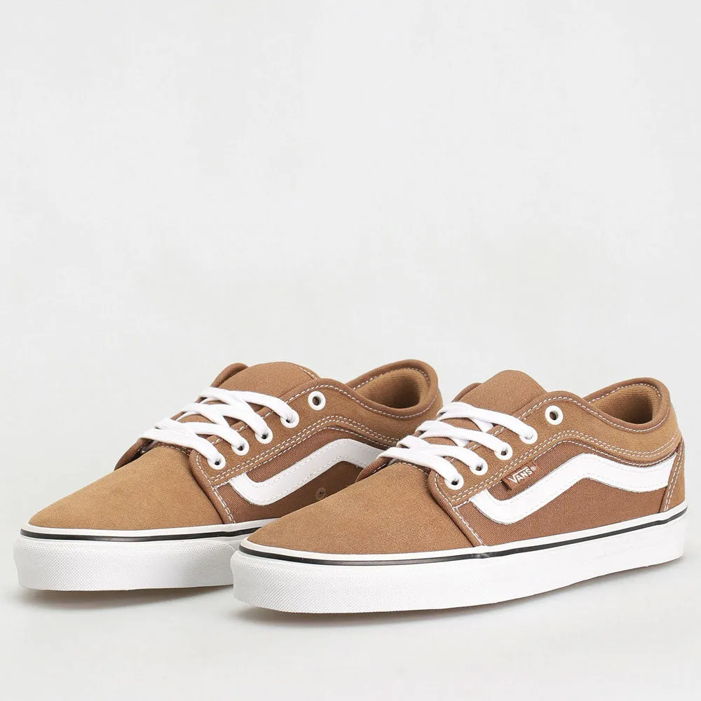 Vans Chukka Low Sidestripe Trainers  - Tobacco Brown