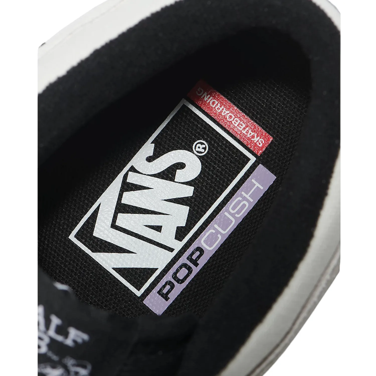 Vans Skate Half Cab White/Black - Men's