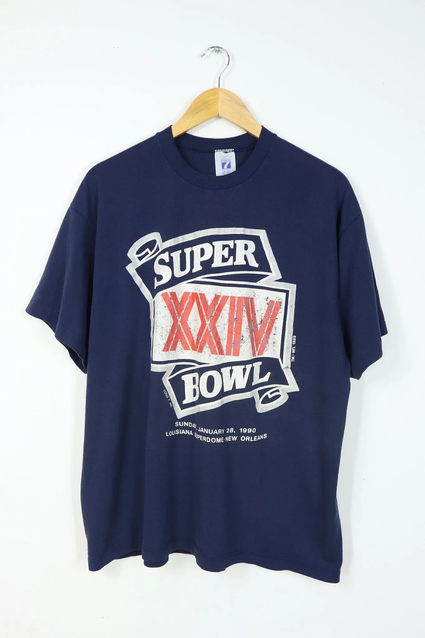 Vintage 1990 Super Bowl XXIV Tee