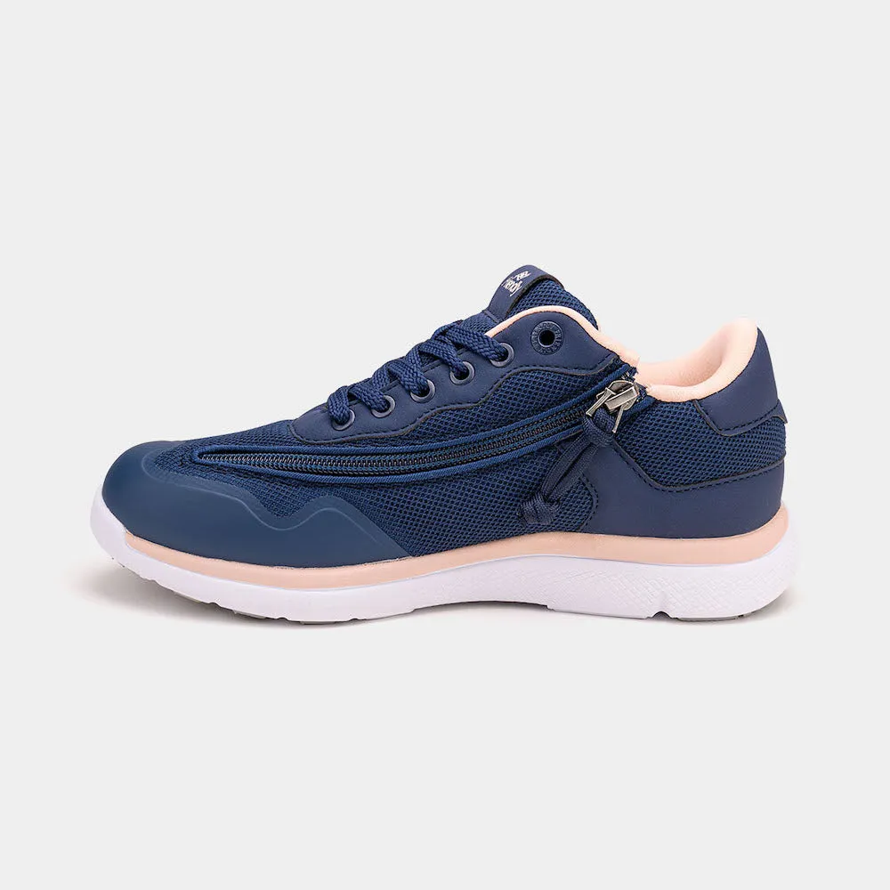 Voyage shoe - navy and peach, women