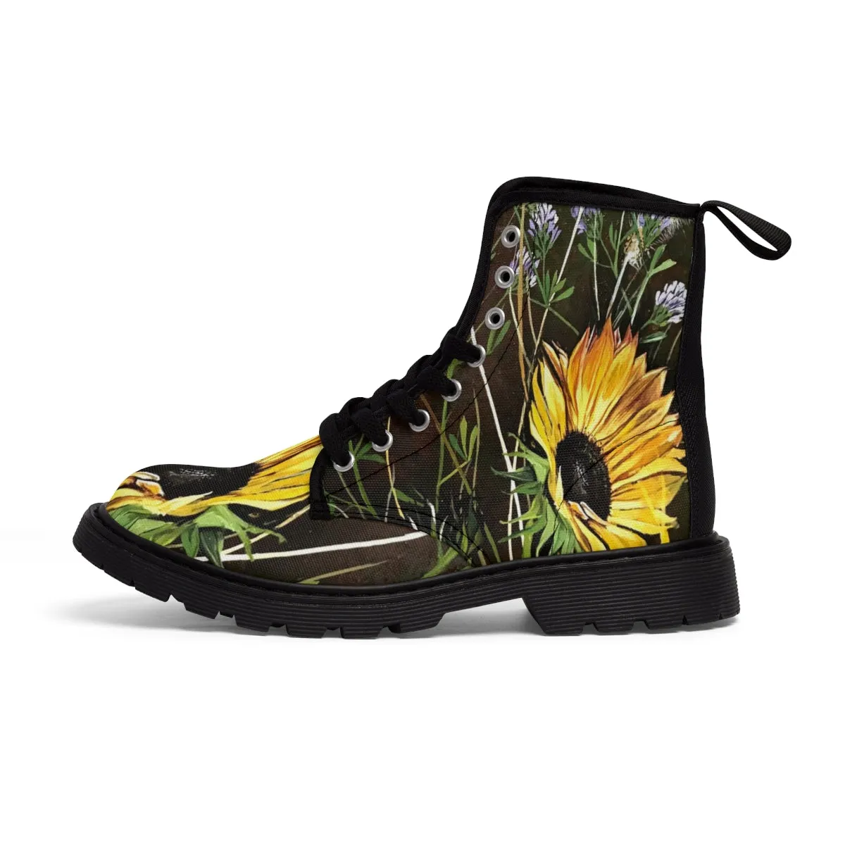 Walkin' on Sunshine Canvas Boots