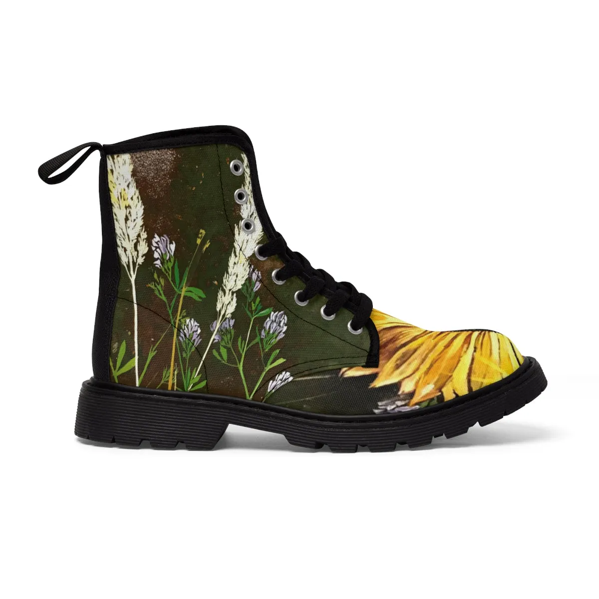 Walkin' on Sunshine Canvas Boots