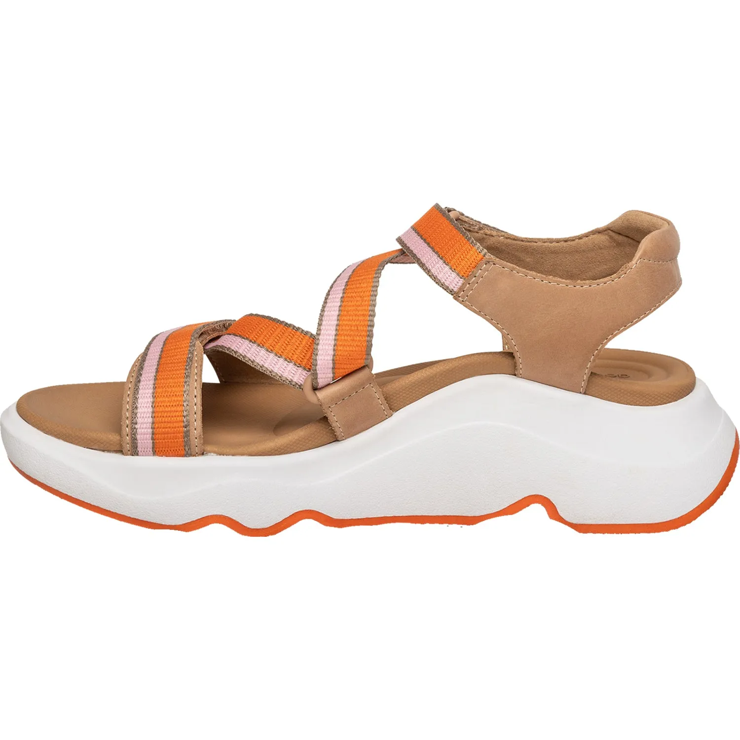 Women's Aetrex Marz Camel Fabric