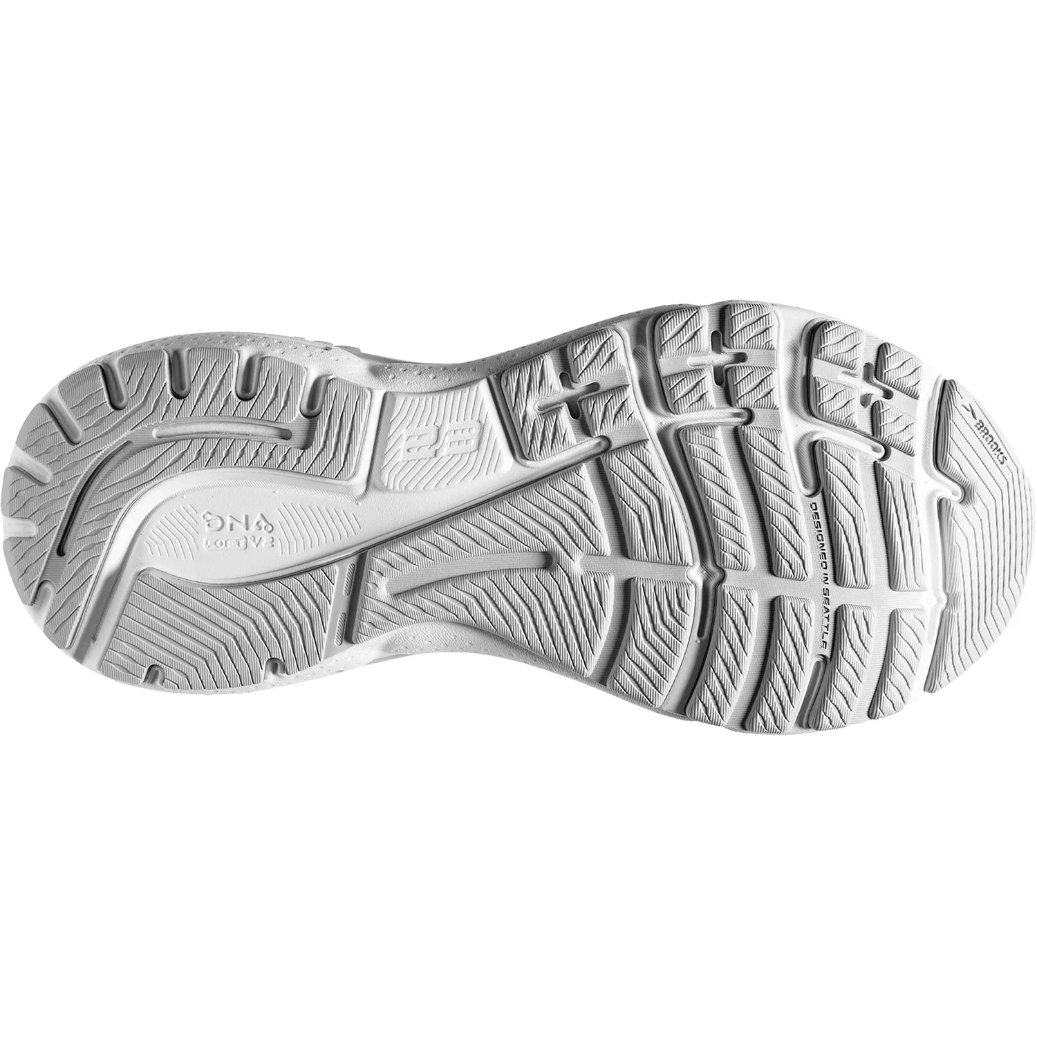 Women's Brooks Adrenaline GTS 23 White/Oyster/Silver Mesh