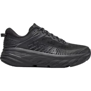 Women's Hoka One One Bondi 7 Black/Black Mesh