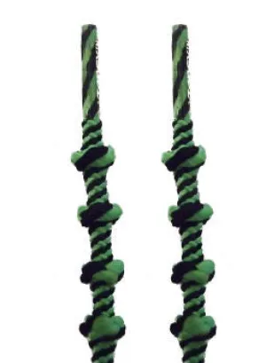 Xtenex X300 Triathlon Green Black Shoelaces