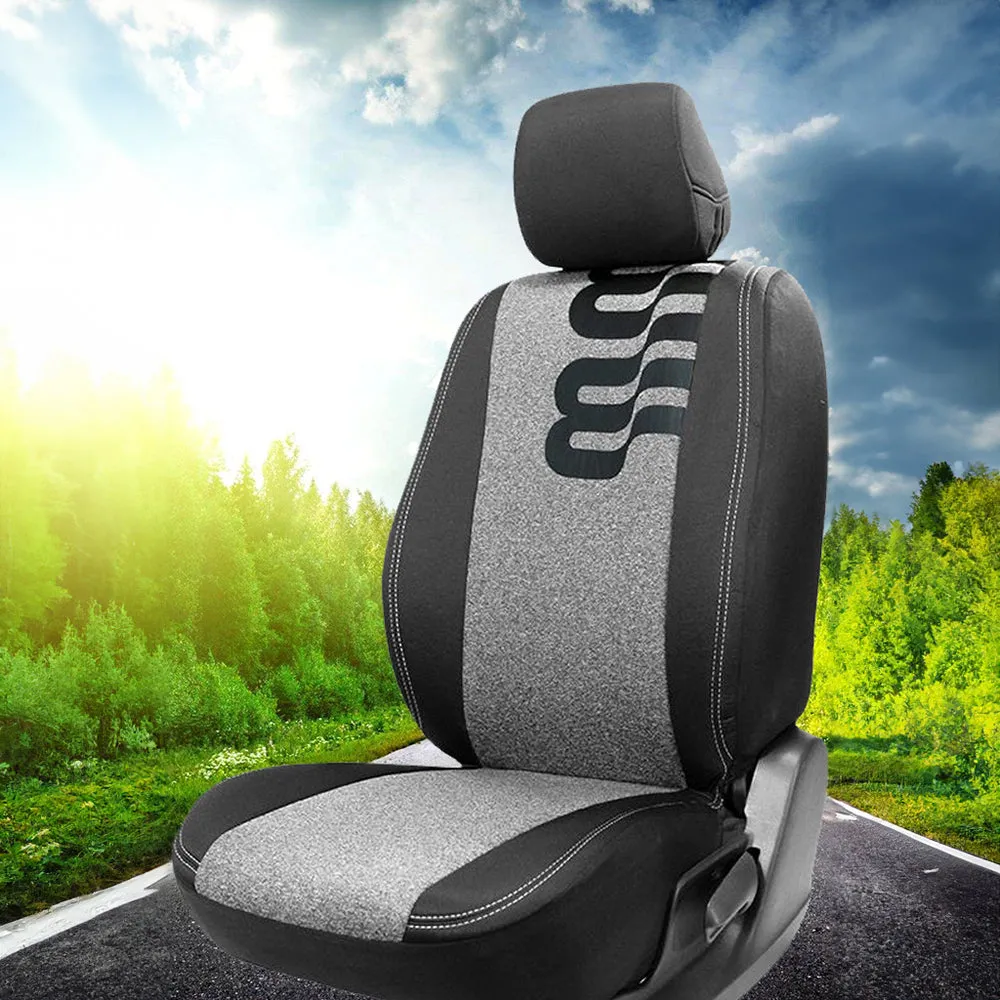Yolo Plus Fabric Car Seat Cover For Hyundai Venue